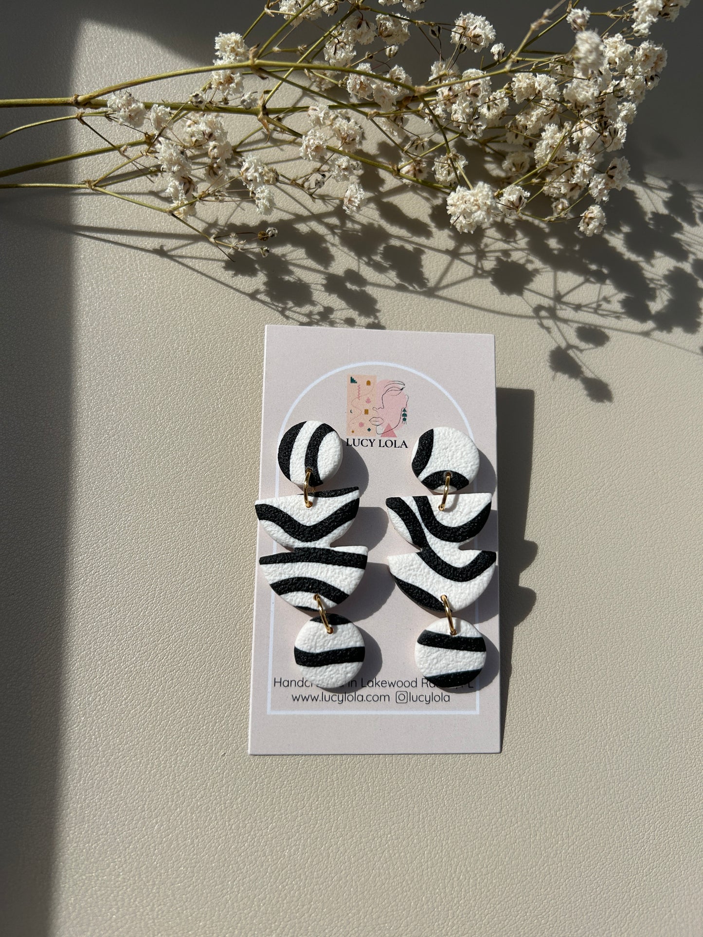 The Gerry - Black Squiggle Print