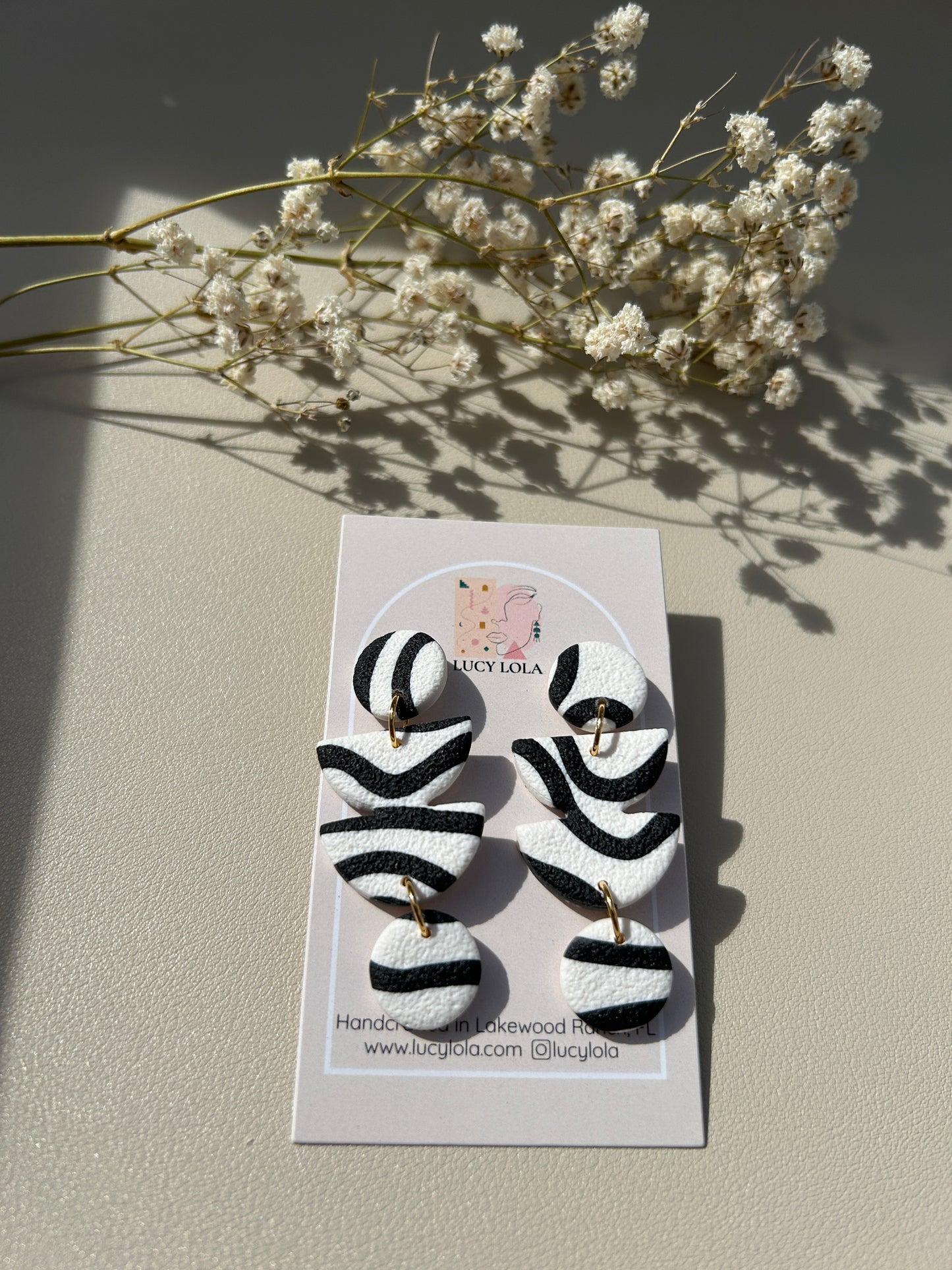 The Gerry - Black Squiggle Print