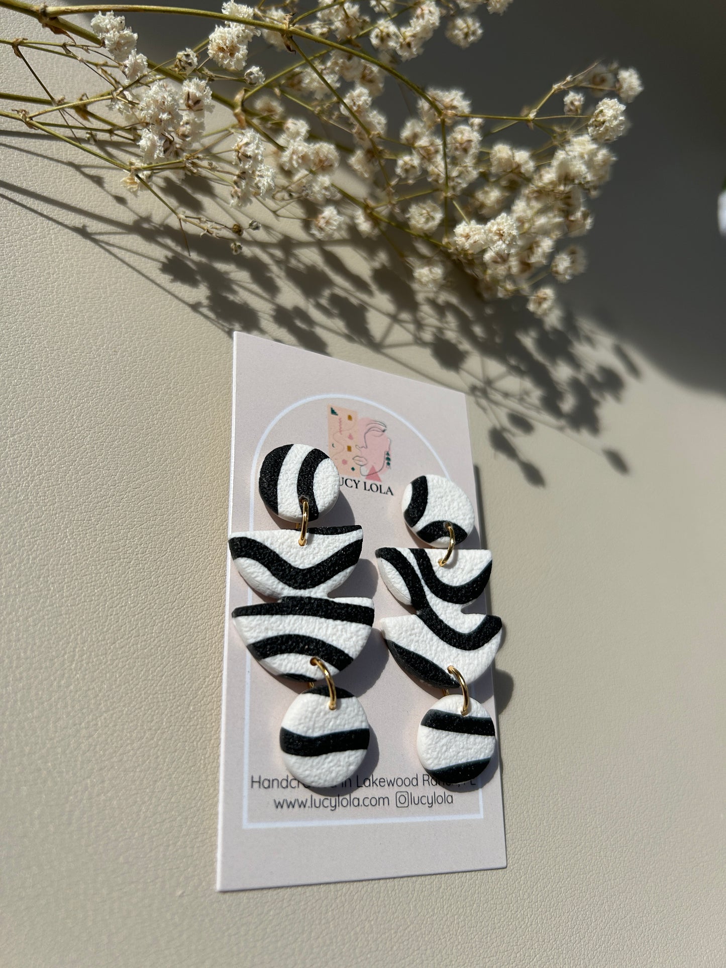 The Gerry - Black Squiggle Print
