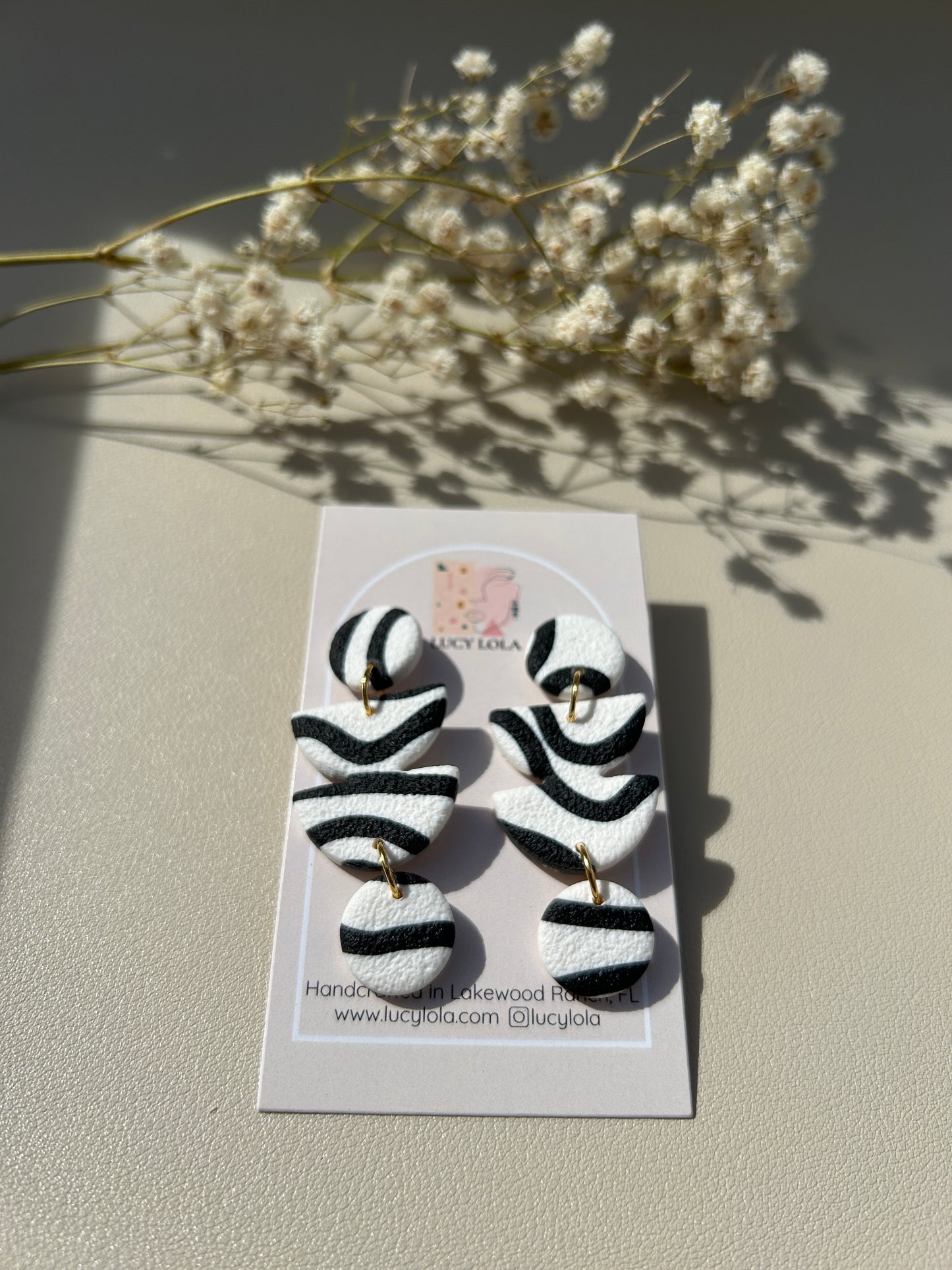 The Gerry - Black Squiggle Print