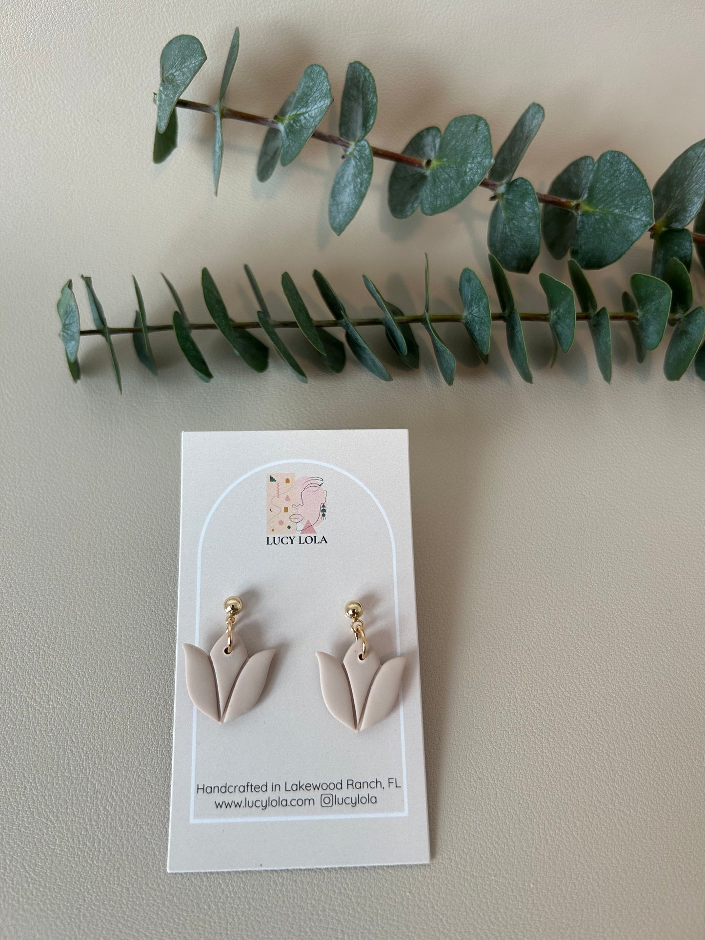 Tulips - Linen - LucyLola