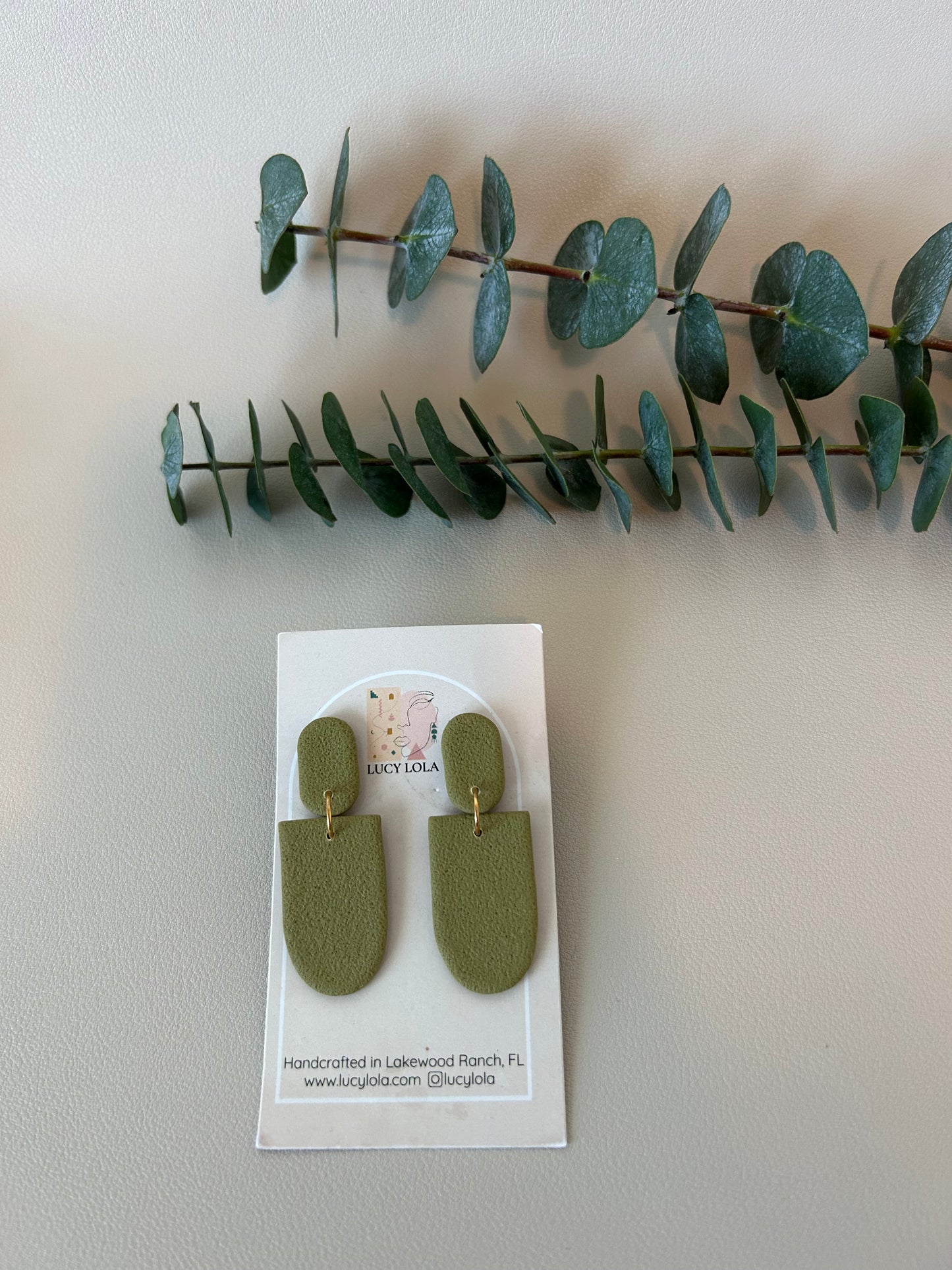 The Olivia - Olive Green - LucyLola