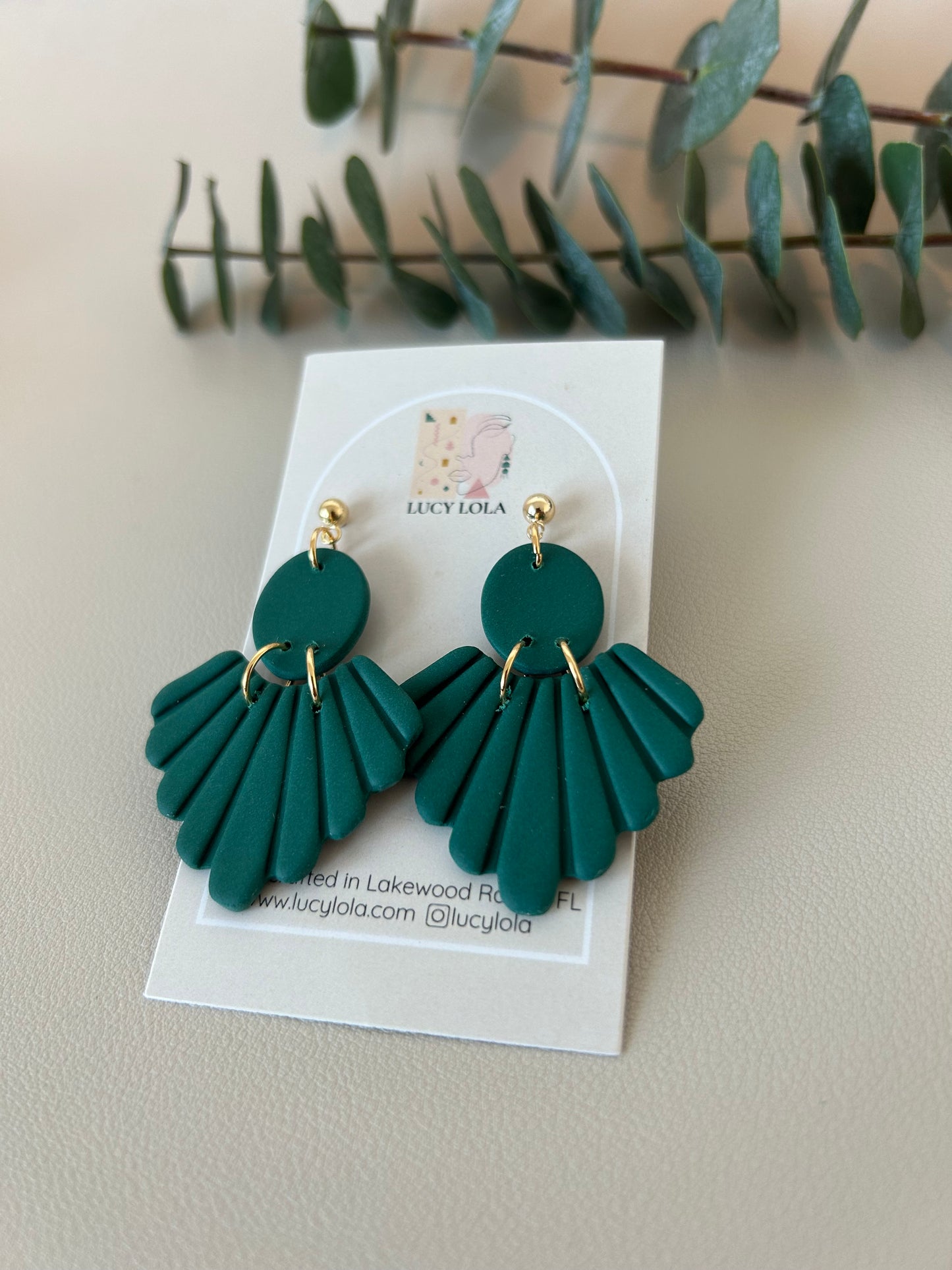 The Freya - Forrest Green - LucyLola