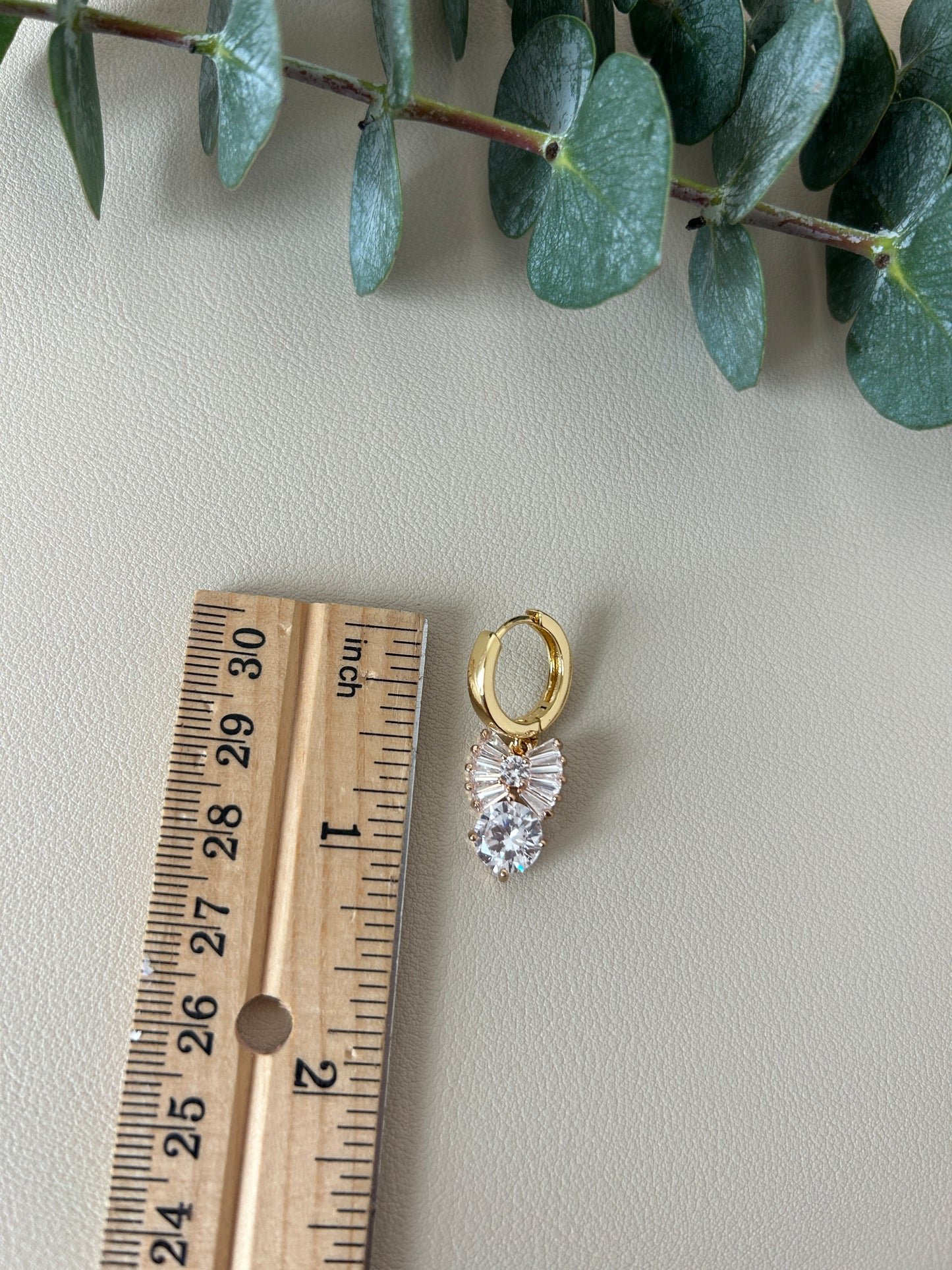 CZ Huggie Hoops - Style 1 - LucyLola
