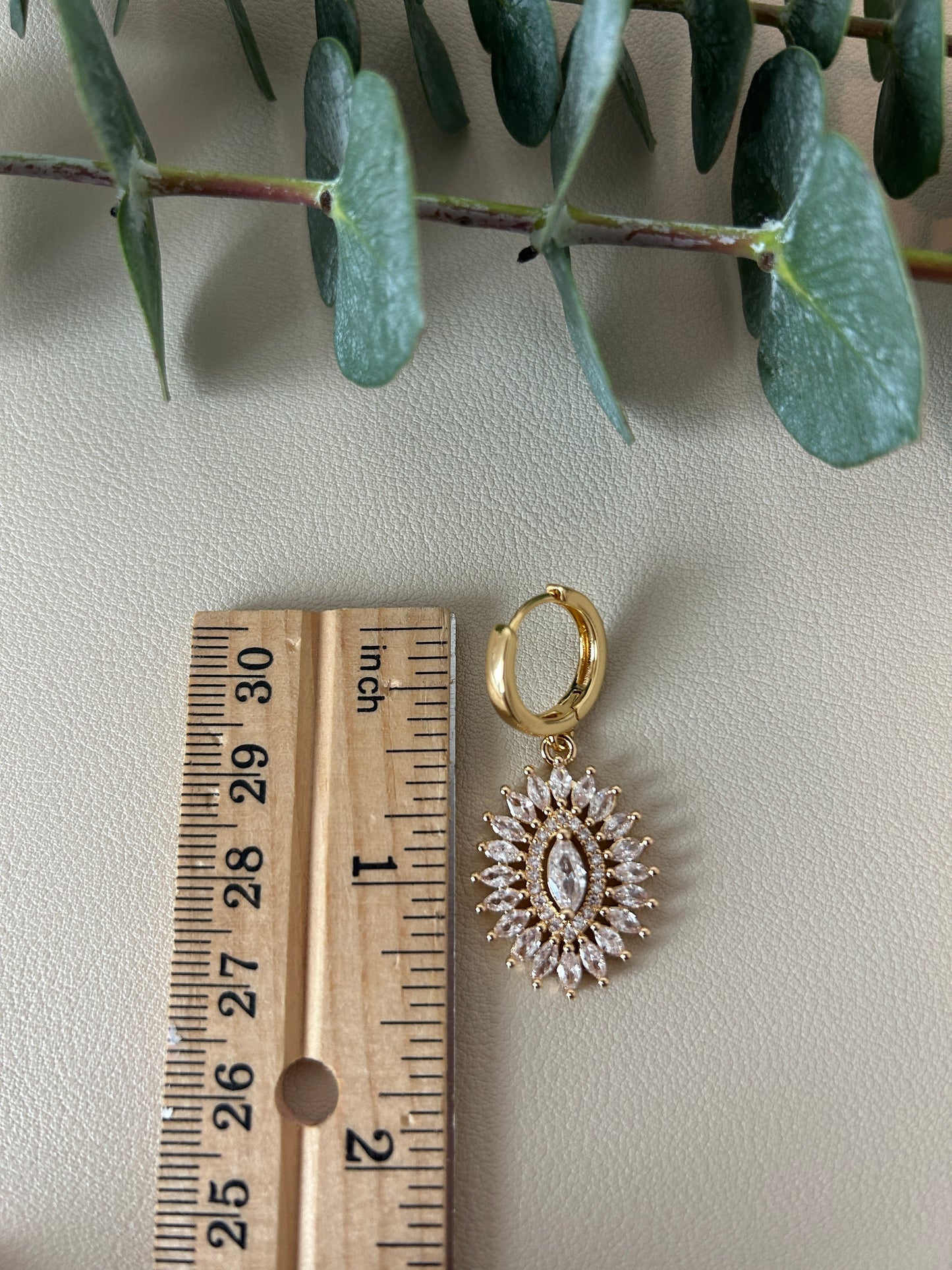 CZ Huggie Hoops - Style 2 - LucyLola