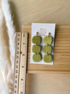 Palm Leaf Textured Drops - LucyLola 