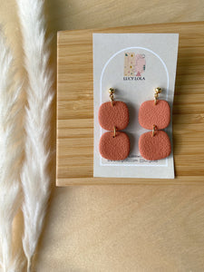 Rounded Square Drops - Pumpkin - LucyLola 