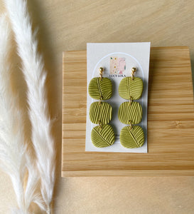 Palm Leaf Textured Drops - LucyLola 