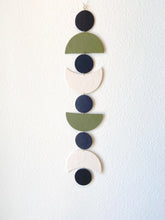 Load image into Gallery viewer, Selene Wall Hanging - Olive/Black/Off White - LucyLola 
