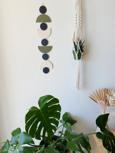 Selene Wall Hanging - Olive/Black/Off White - LucyLola 