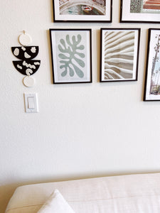The Quinn Wall Hanging with Abstract Shapes - LucyLola 